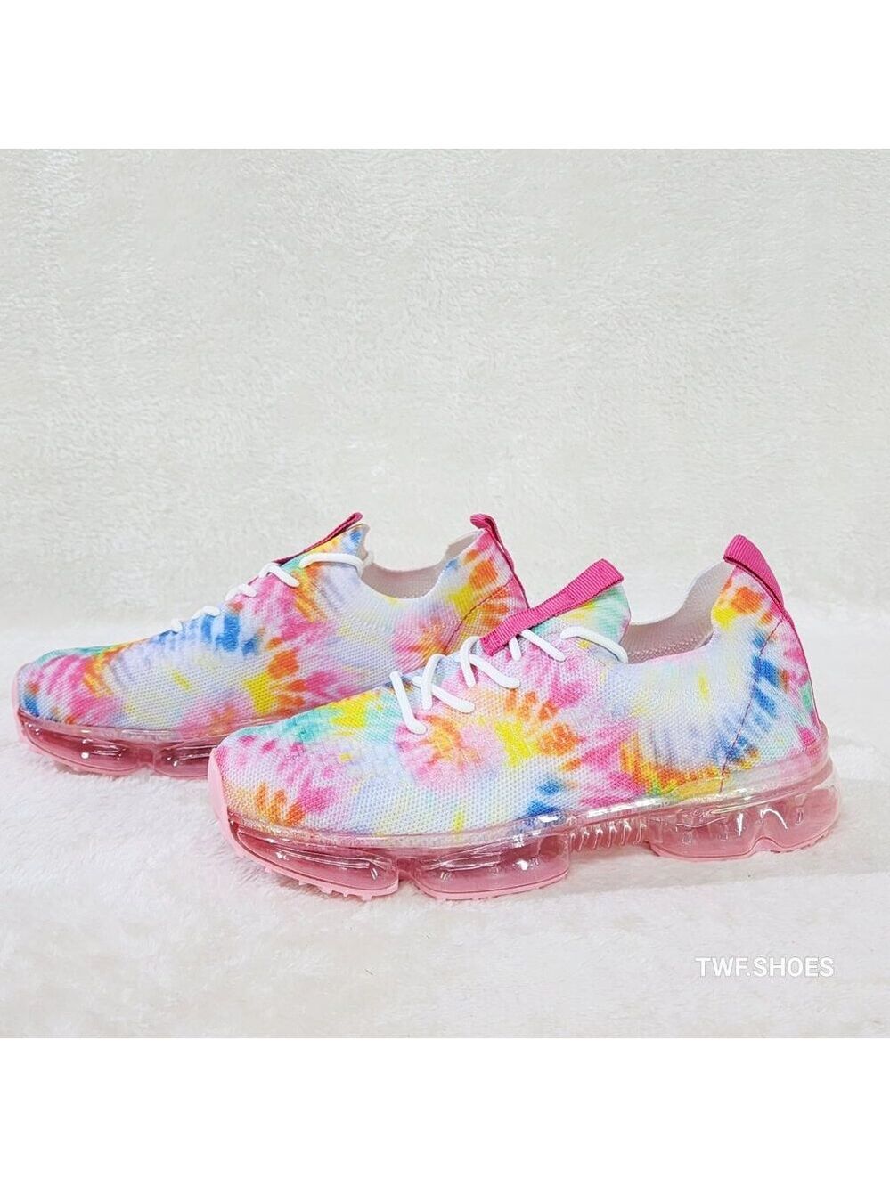 Haven Pink Multicolor Tie Dye Slip On Walking Shoes Comfort Sneakers J